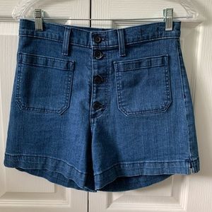 Jean shorts